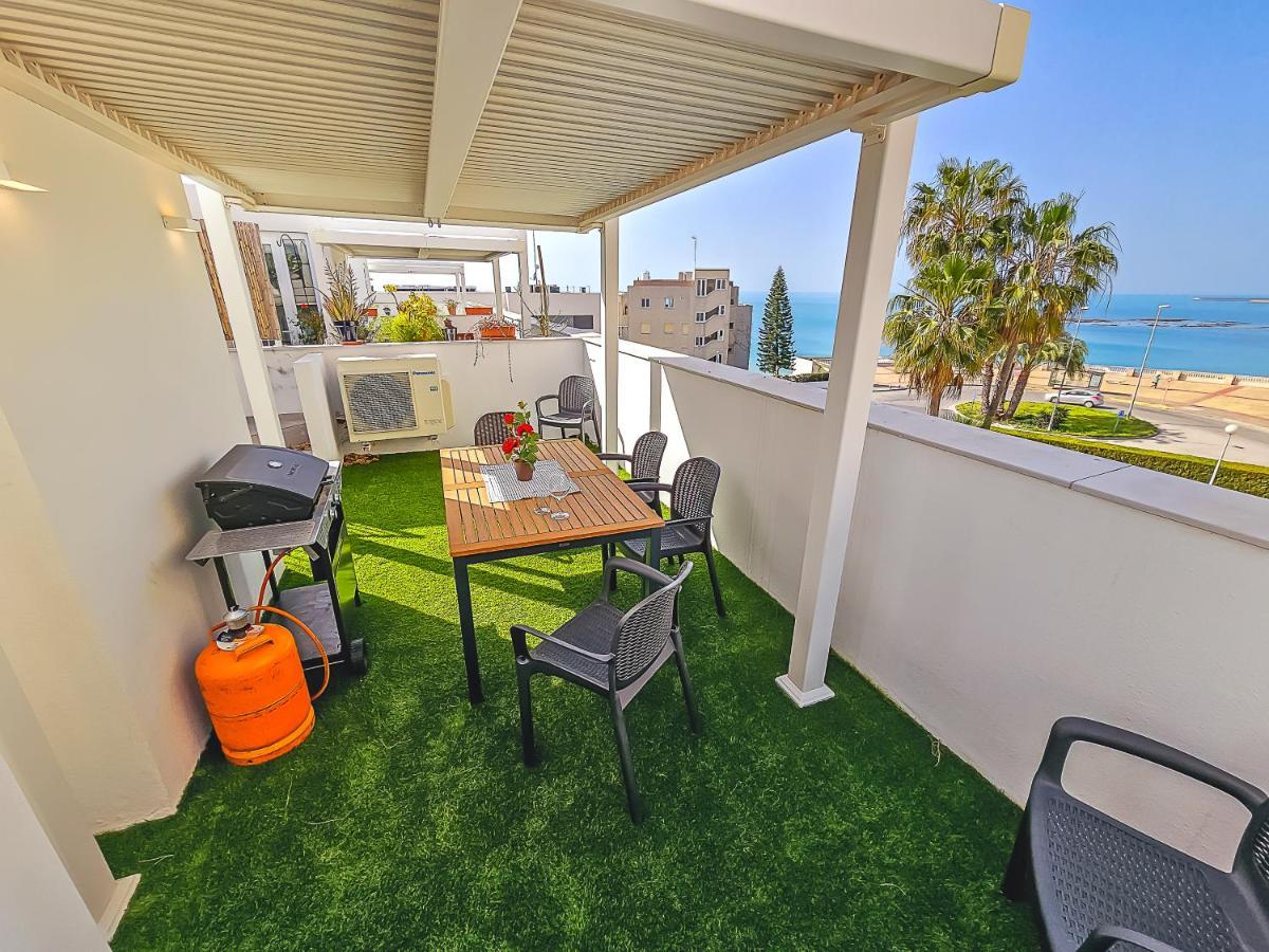 Oceanfront Duplex With A Rooftop Pool And Terrace El Puerto de Santa María Εξωτερικό φωτογραφία