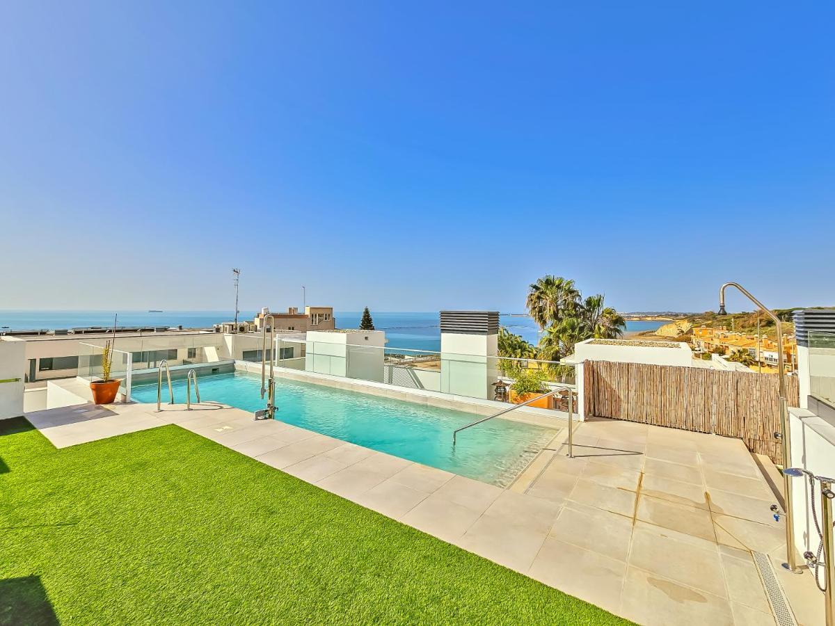 Oceanfront Duplex With A Rooftop Pool And Terrace El Puerto de Santa María Εξωτερικό φωτογραφία